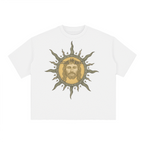 Jesus Is King Boxy Terry Raw Edge T-Shirt