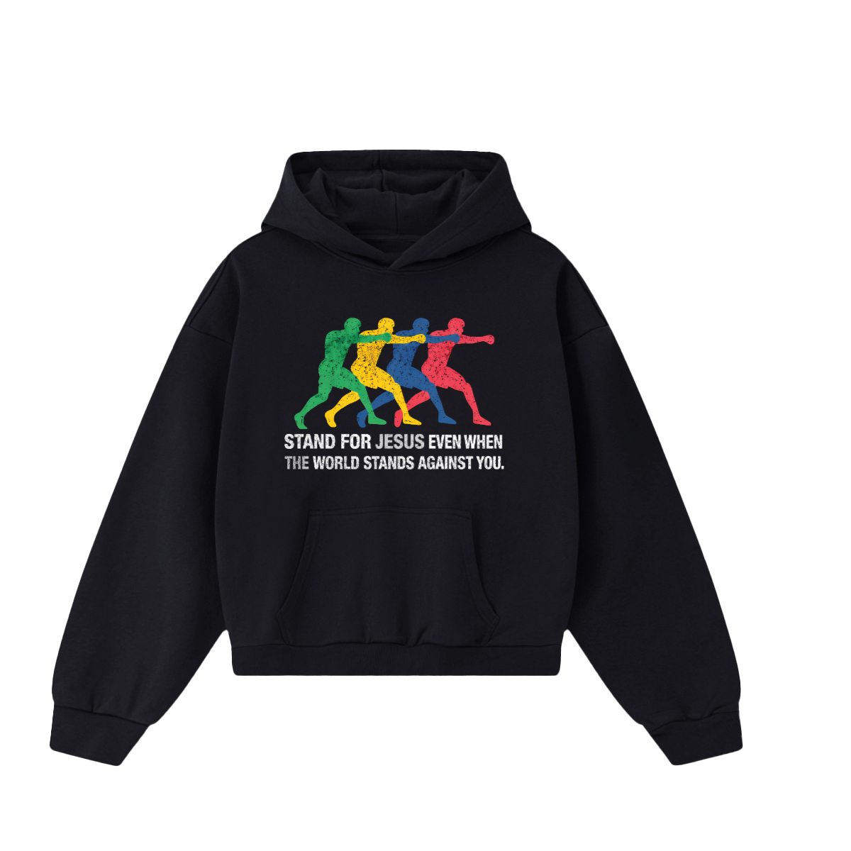 Stand for Jesus Boxy Heavy Hoodie