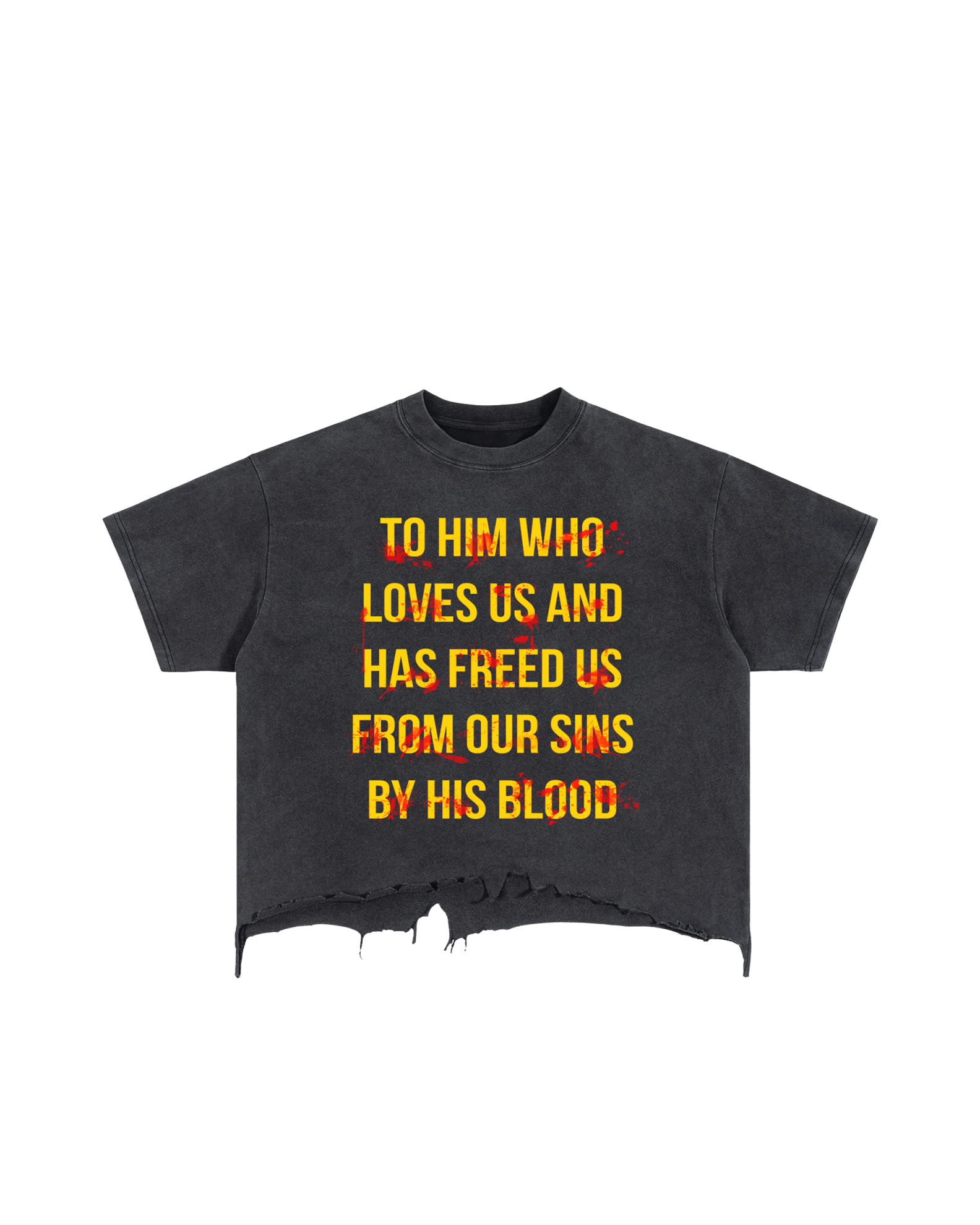 SAVED BY HIS BLOOD TEE