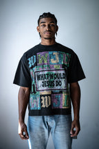 WWJD Oversized Cropped Tee