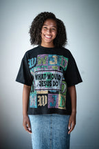 WWJD Oversized Cropped Tee