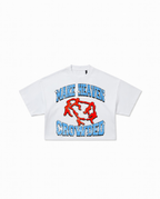 Make Heaven Crowded Oversized Cropped  Tee