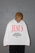 Jesus Oversized Long Sleeve