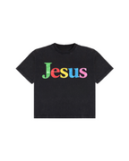 Vintage Boxy Cropped Jesus T-Shirt