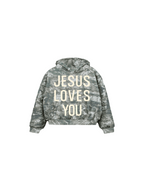 Jesus Loves You Realtree Camo Hoodie