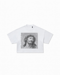 Jesus Crown of Thorns Boxy Heavyweight Tee