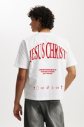 Jesus Christ Oversized Cropped Tee