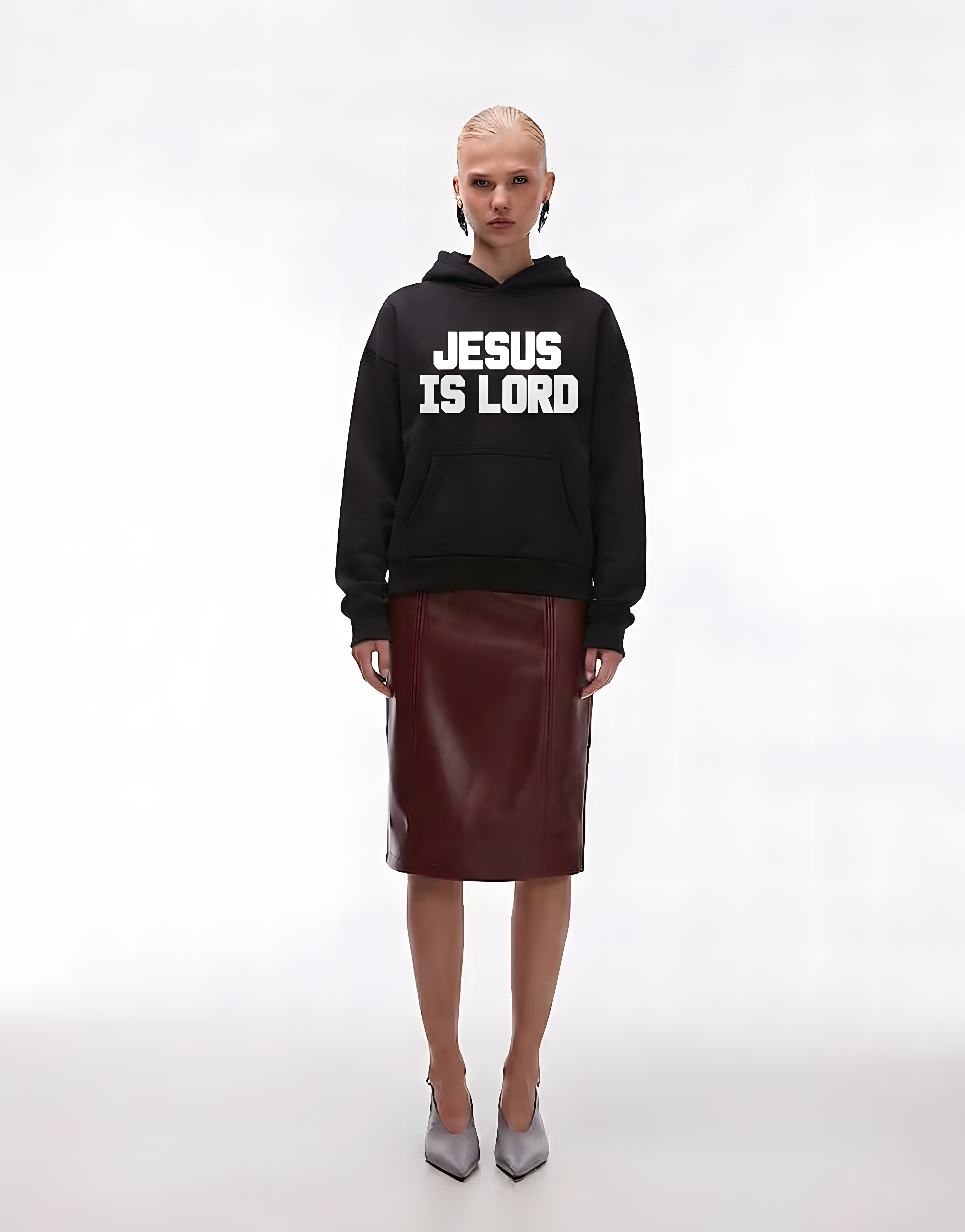 Jesus Is Lord Hoodie - Heavy Edition