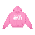 GOD HEALS BALLOON FIT HOODIE