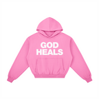 GOD HEALS BALLOON FIT HOODIE
