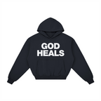 GOD HEALS BALLOON FIT HOODIE