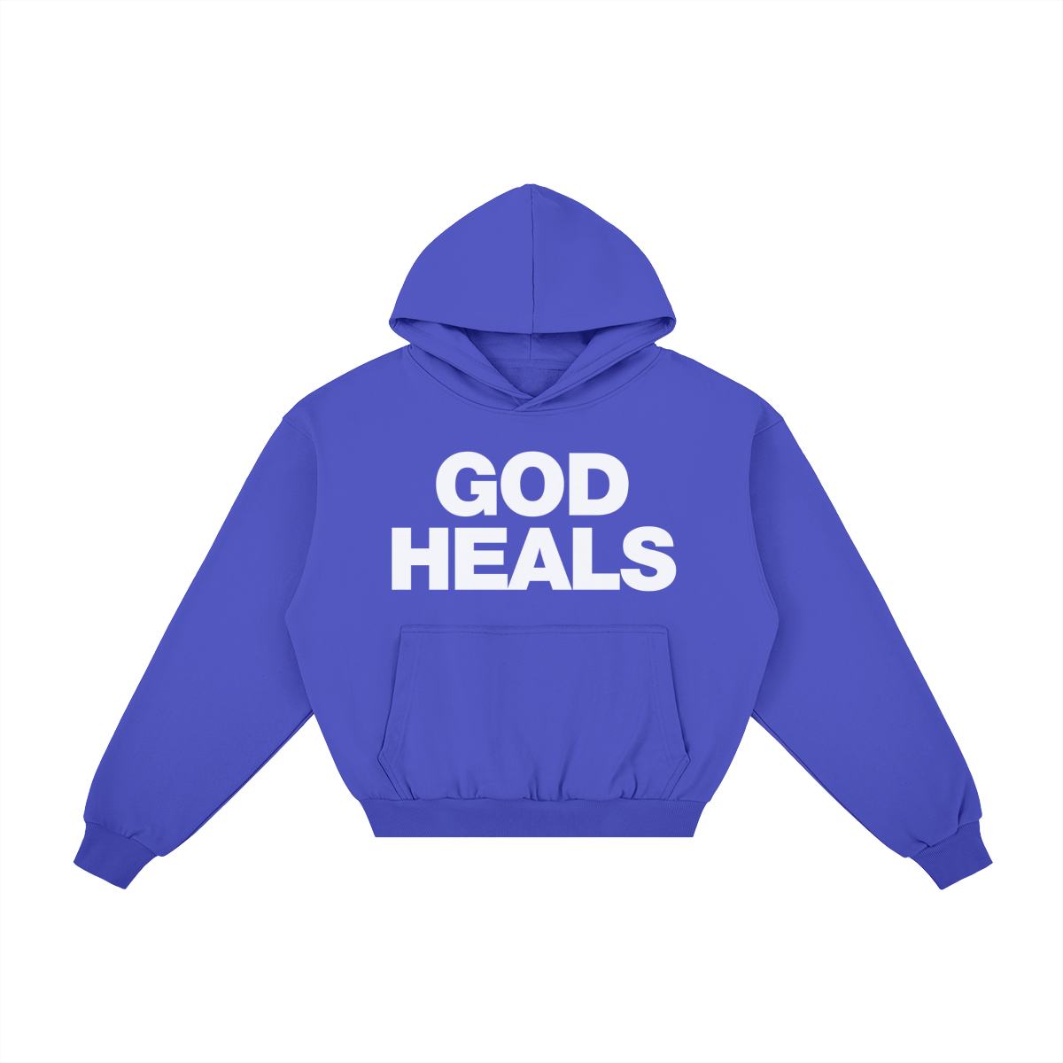 GOD HEALS BALLOON FIT HOODIE