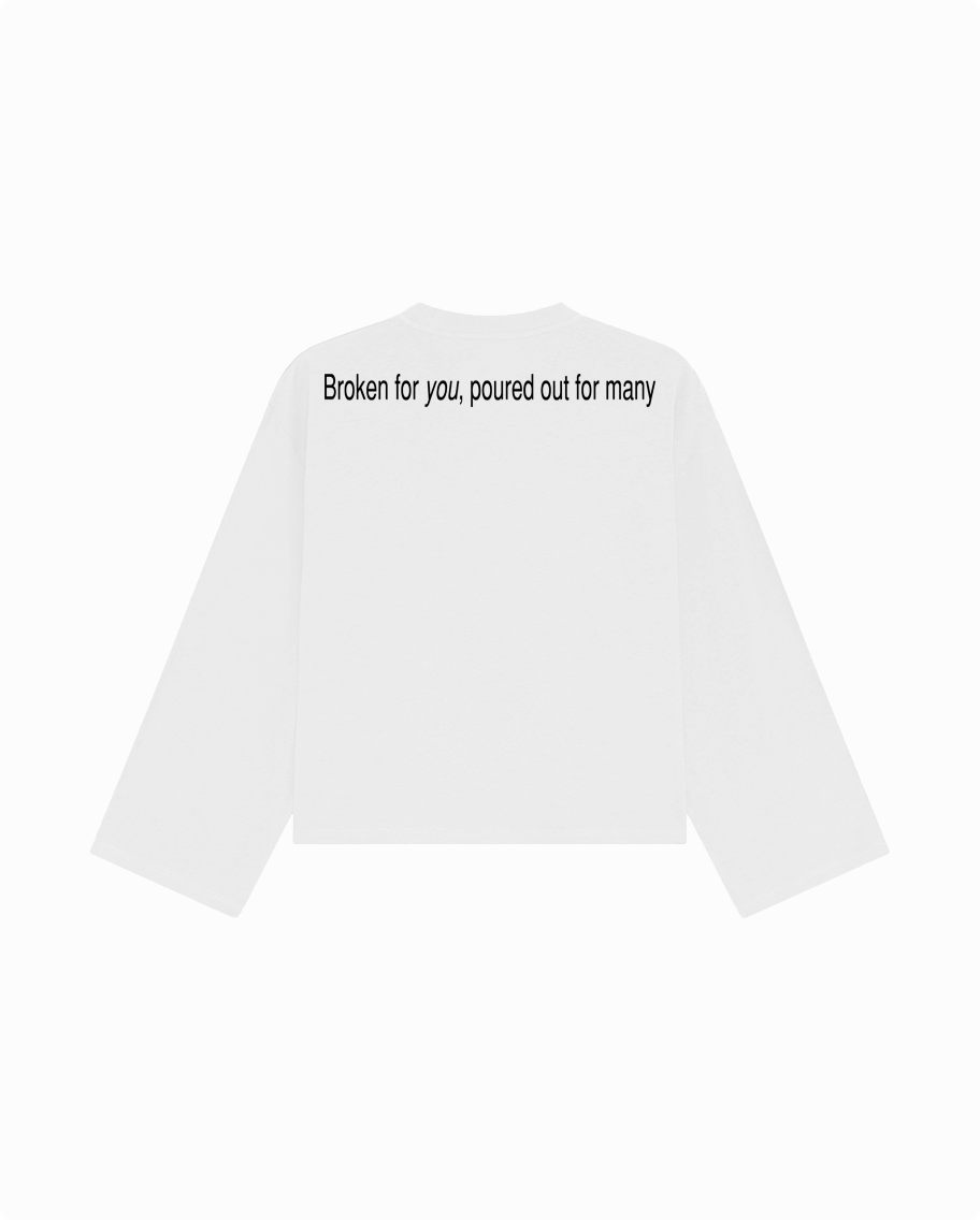 Last Supper Heavyweight Boxy Long Sleeve Tee