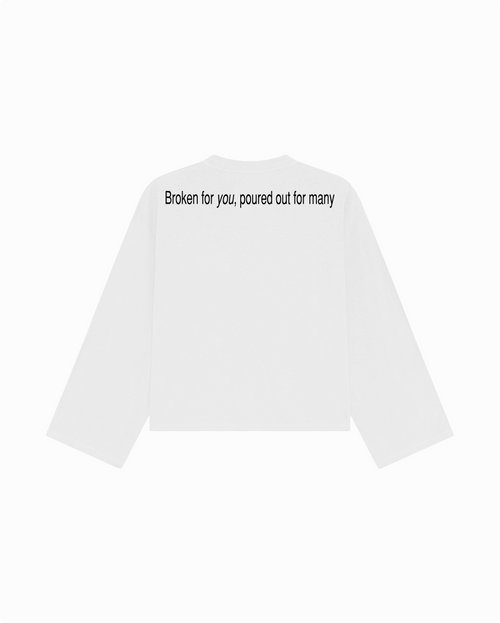 Last Supper Heavyweight Boxy Long Sleeve Tee