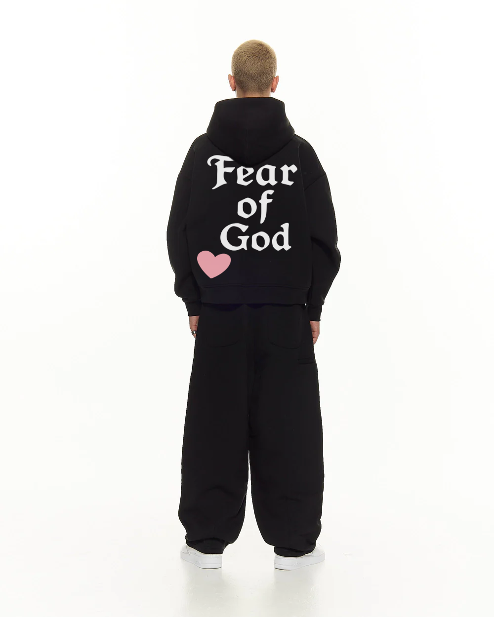 Fear Of God Fleece Zip-up Boxy Hoodie