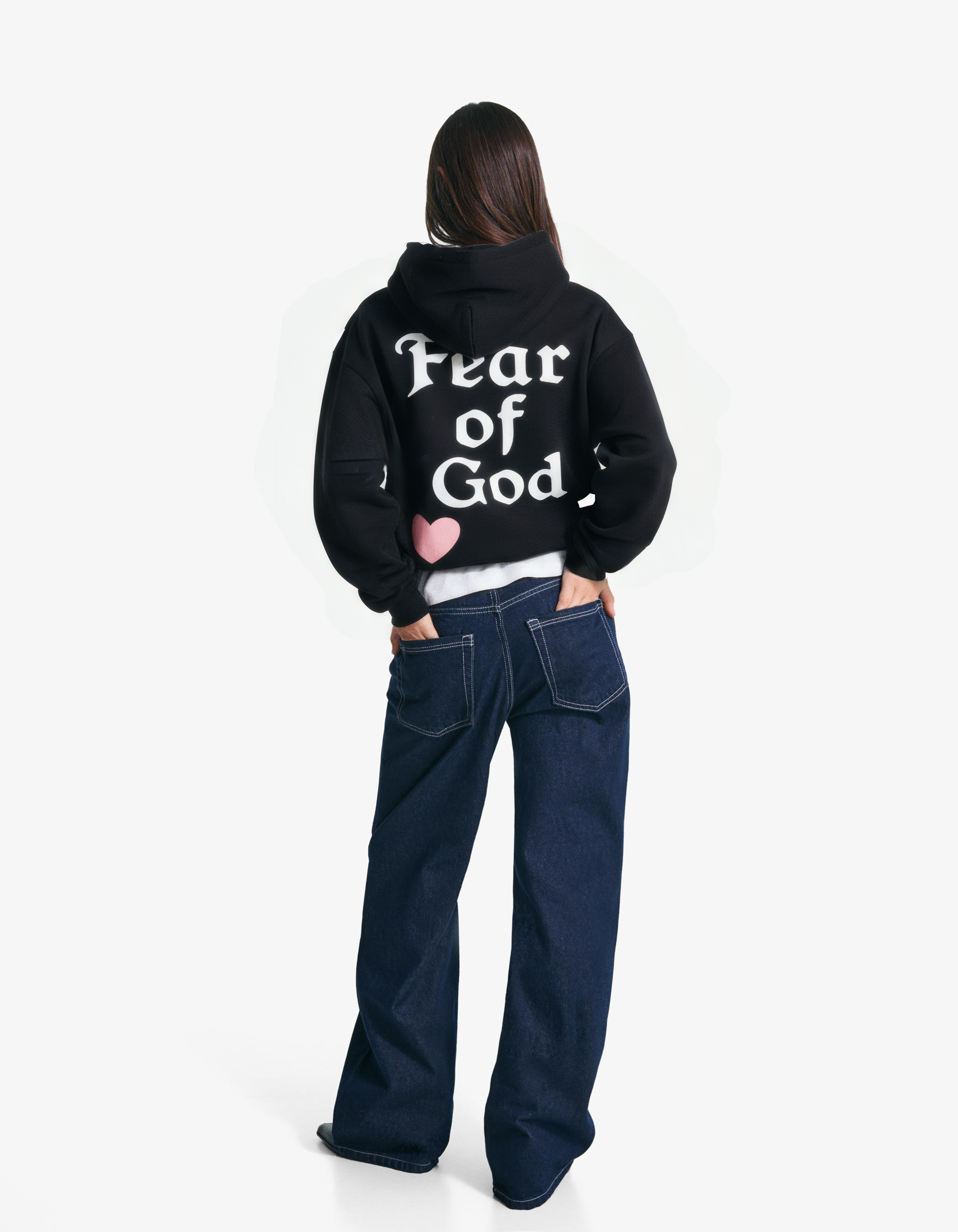 Fear Of God Fleece Zip-up Boxy Hoodie