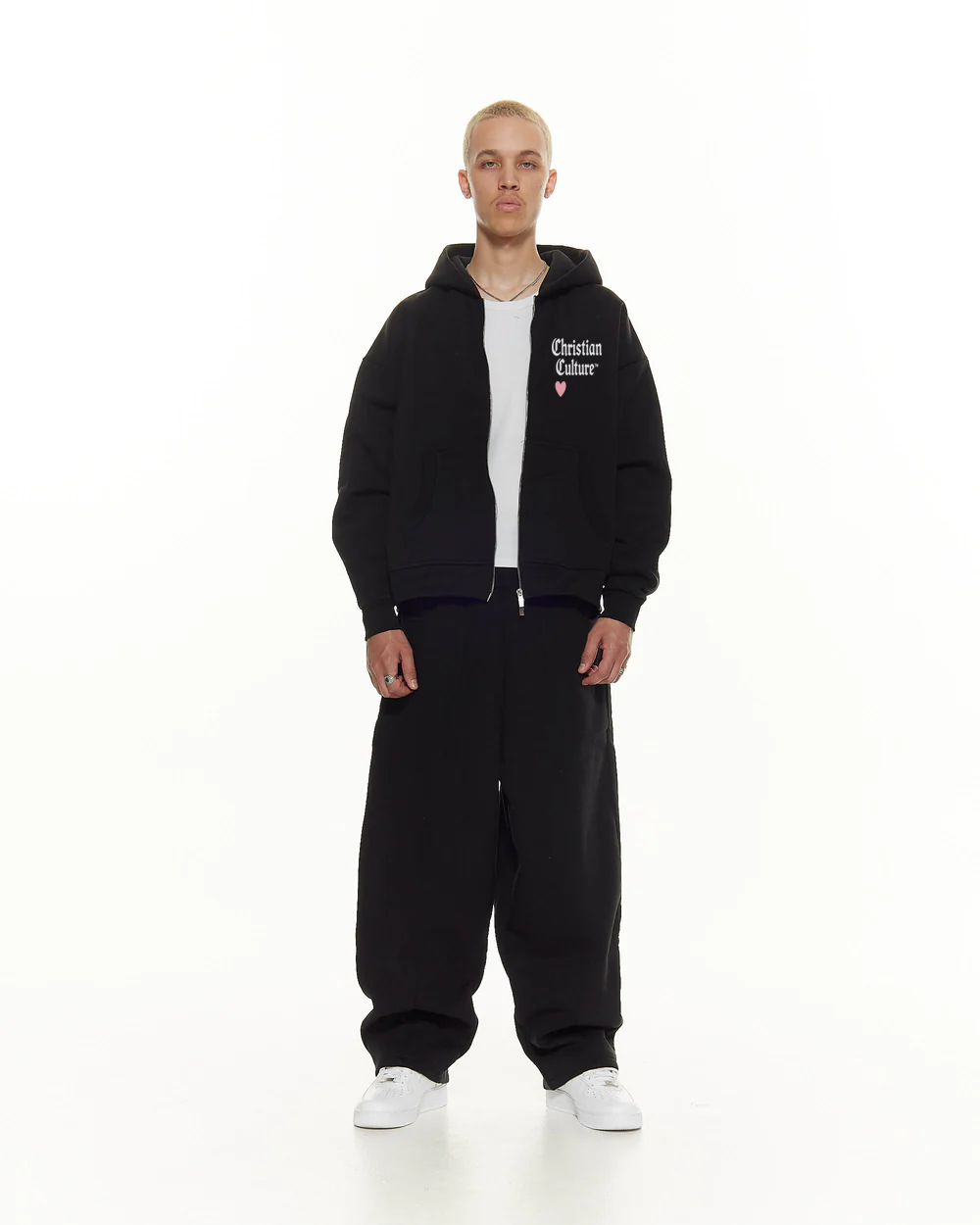 Fear Of God Fleece Zip-up Boxy Hoodie