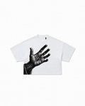 Pierced Hand Of Jesus Heavyweight Boxy Tee
