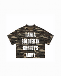 Christ's Army Cropped Camo Tee