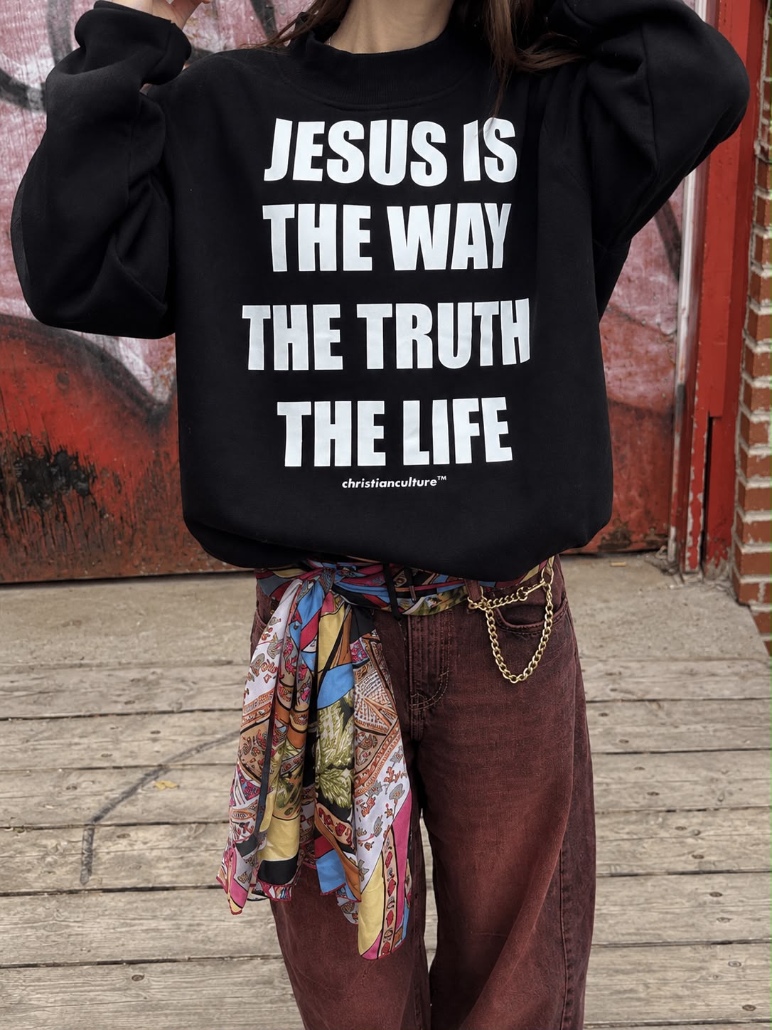 JESUS THE WAY SWEATSHIRT