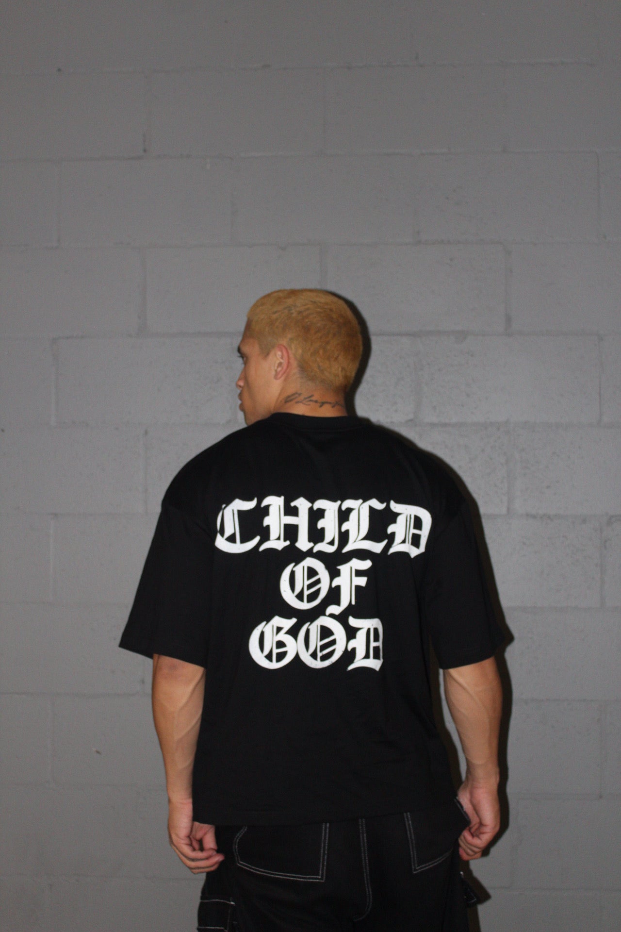Child Of God Combed Cotton Boxy Oversized T-shirt