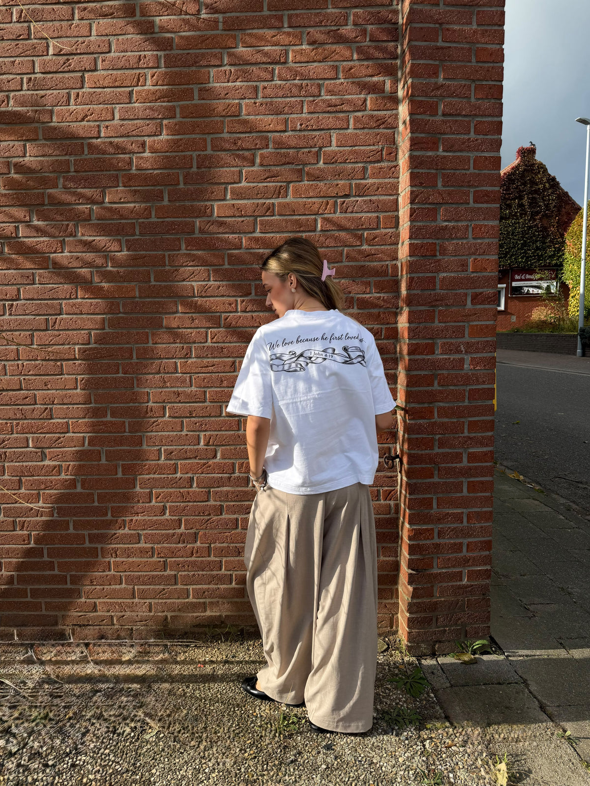 Jesus Crown of Thorns Boxy Heavyweight Tee