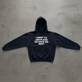 I Went To Jesus And He Gave Me Rest Heavy Boxy Hoodie
