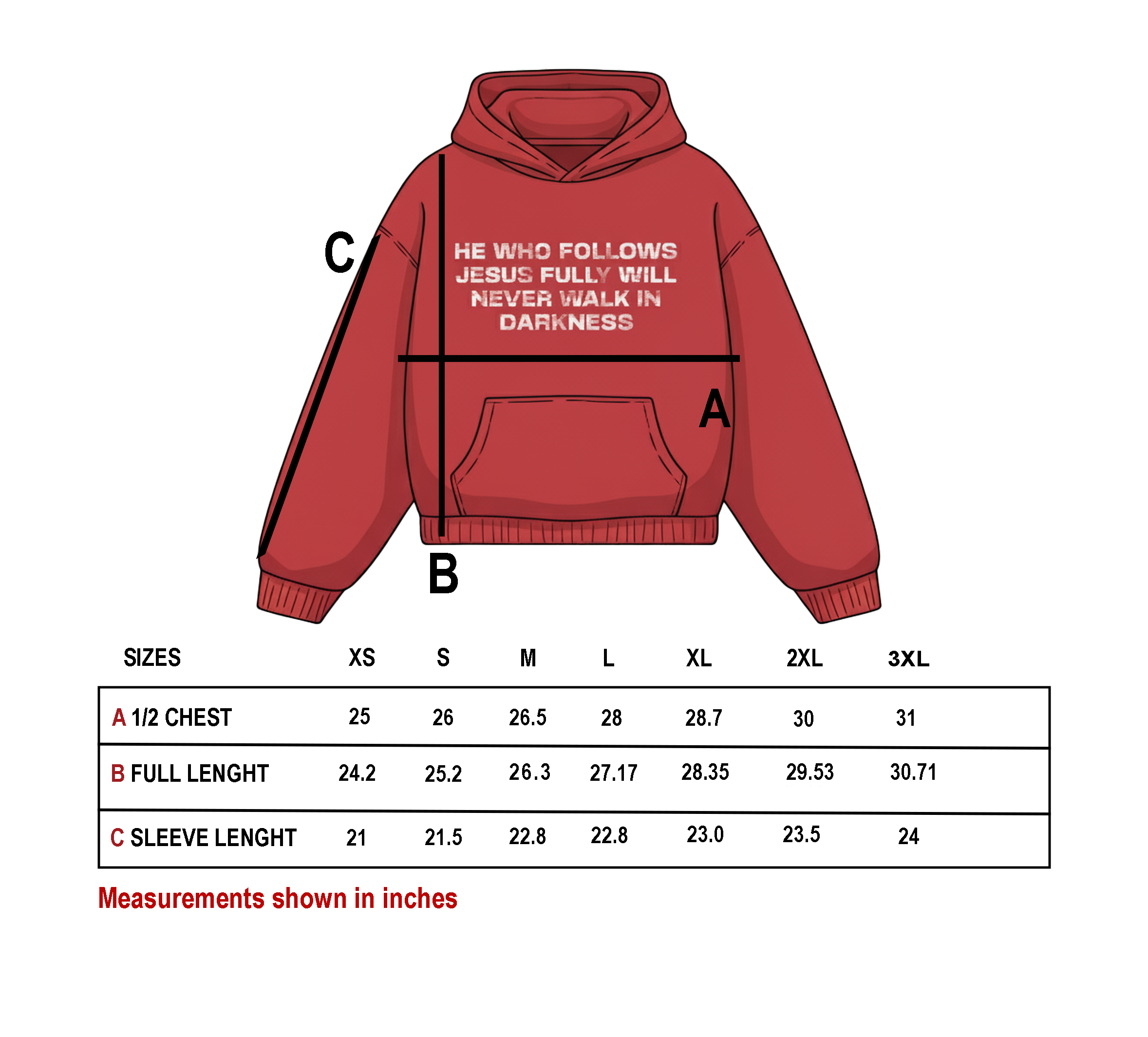 Walk in Light Hoodie